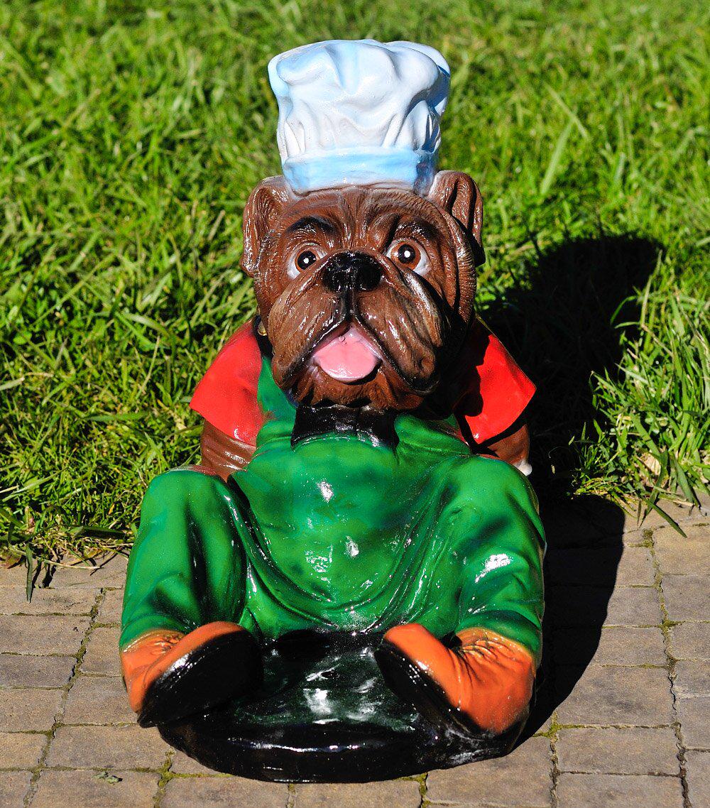 Подставка для цветов Пес у миски 42 см (115) - фото 2 Подставка для цветов Пес у миски 42 см (115) - фото 2