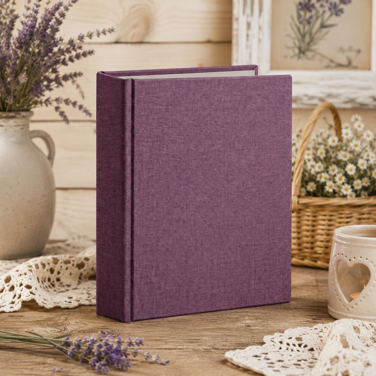 Фотоальбом Gedeon DPH46200 LINEN BERRY B 200 фото 10x15 см (36274678)