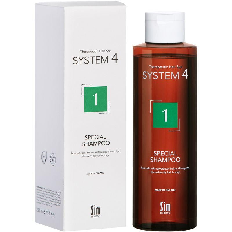 Шампунь з клімбазолом для нормальної та жирної шкіри голови Sim Sensitive System 4 1 Special Shampoo 250 мл (1873378717) - фото 1