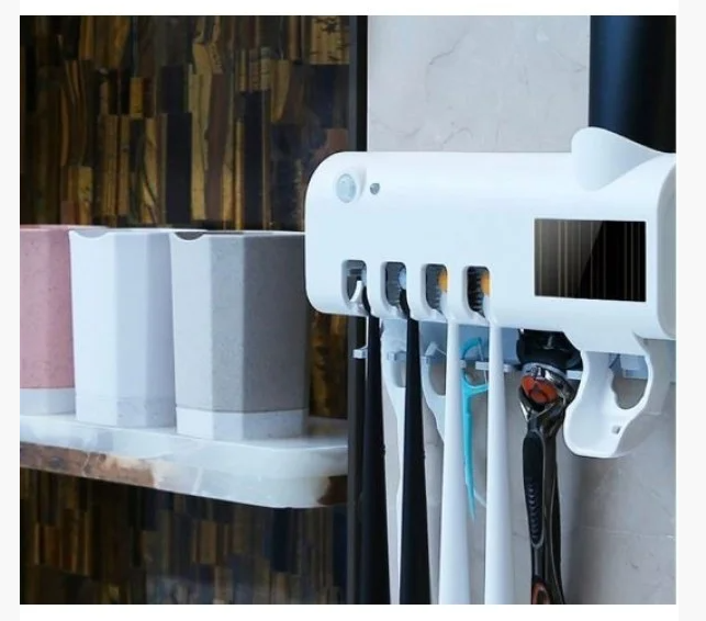 Диспенсер для зубной пасты и щеток Toothbrush sterilizer автоматический - фото 4 Диспенсер для зубной пасты и щеток Toothbrush sterilizer автоматический - фото 4