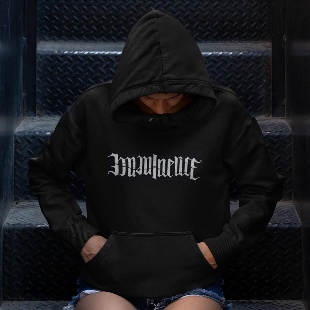 Худи флисовый женский Imminence Tell Me Something About Paradise M Черный (0000021095)