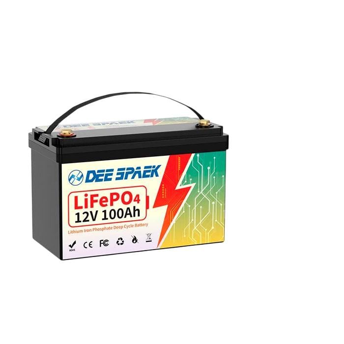Аккумулятор литий-железо-фосфатный DEE SPAEK LiFePO4 12V 100Ah Bluetooth 1280Wh BMS 100A