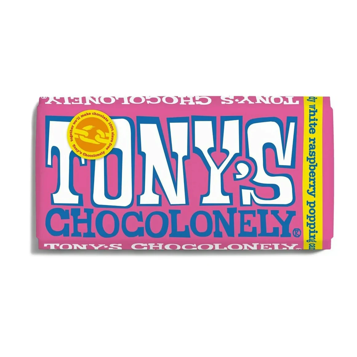Шоколадка Tony's Chocolonely Raspberry & Popping Candy White Chocolate 180 г (1709130944) Шоколадка Tony's Chocolonely Raspberry & Popping Candy White Chocolate 180 г (1709130944)