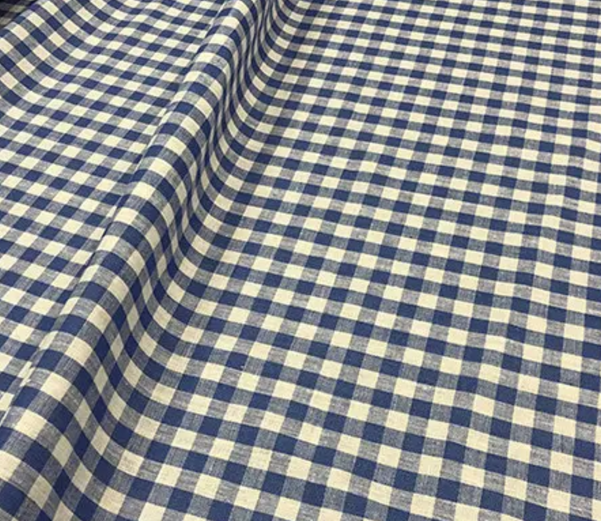 Ткань Linen Plus льняная в клетку цвет 1/27 - фото 3 Ткань Linen Plus льняная в клетку цвет 1/27 - фото 3