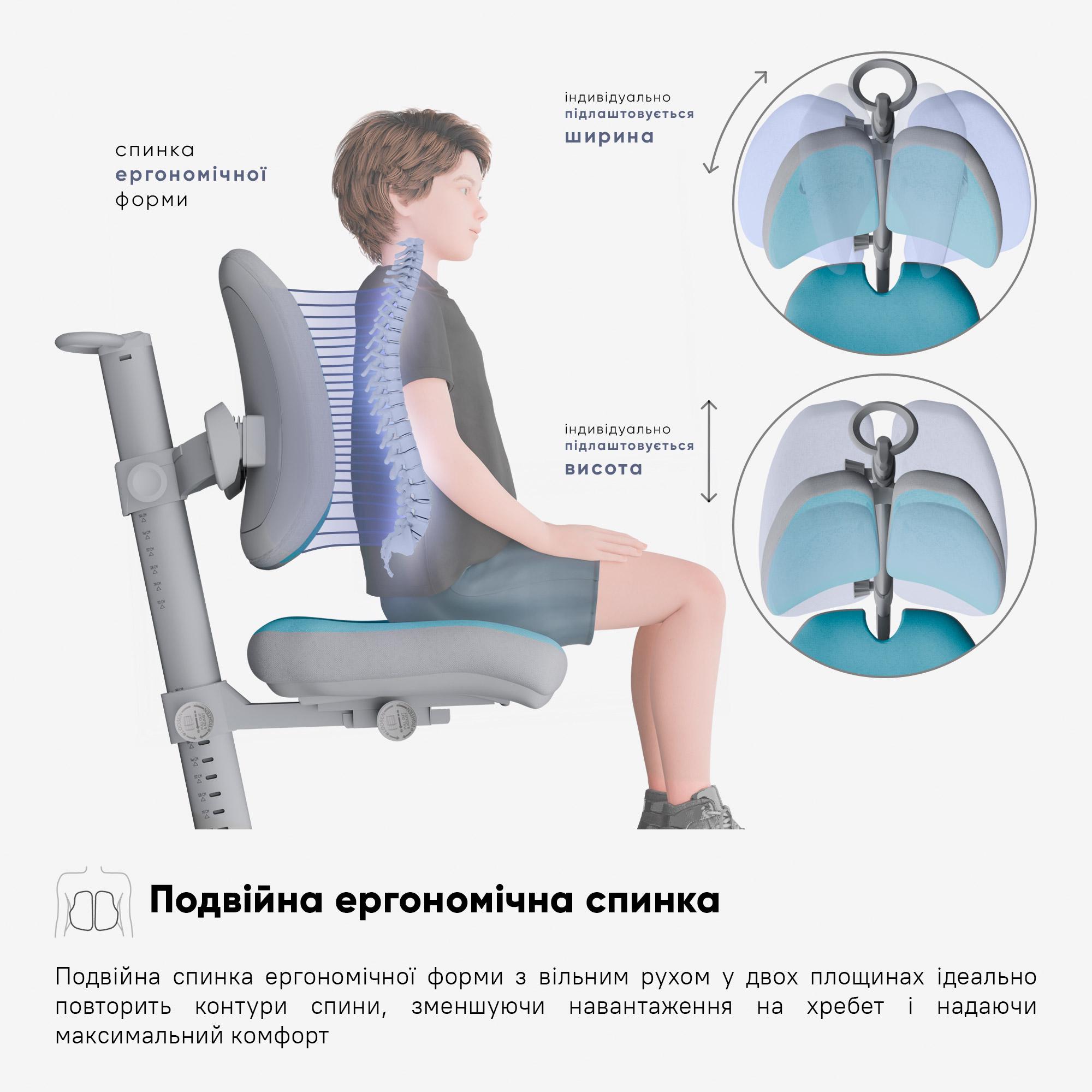 Детское кресло Mealux Onyx Duo Голубой/Серый (Y-115 BLG) - фото 10 Детское кресло Mealux Onyx Duo Голубой/Серый (Y-115 BLG) - фото 10