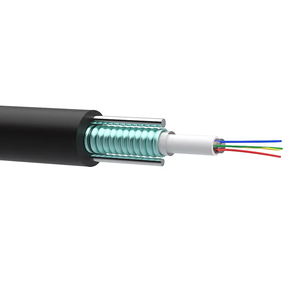 Кабель оптический Elsacor OBg-UT-004 G.652D 2700N бронированный 1000 м Кабель оптический Elsacor OBg-UT-004 G.652D 2700N бронированный 1000 м
