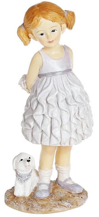 Уставка декоративная Девочка с другом 7х6х15 см Уставка декоративная Девочка с другом 7х6х15 см
