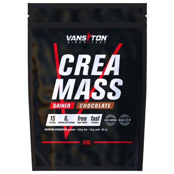 Гейнер Vansiton Crea Mass Chocolate 900 г 15 порций (000022949)