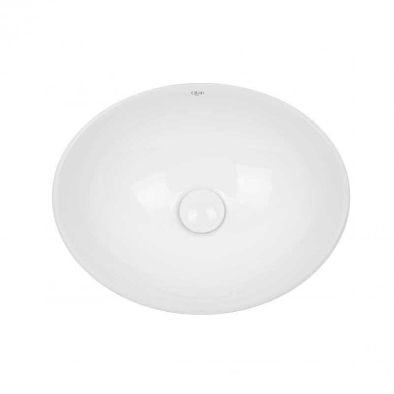 Раковина-чаша Q-tap Dove с донным клапаном White QT06113078W