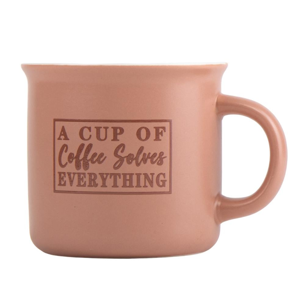 Набор кружек керамических Elisey Coffee time 420 мл 4 шт. Бежевый 1 (9070-008)