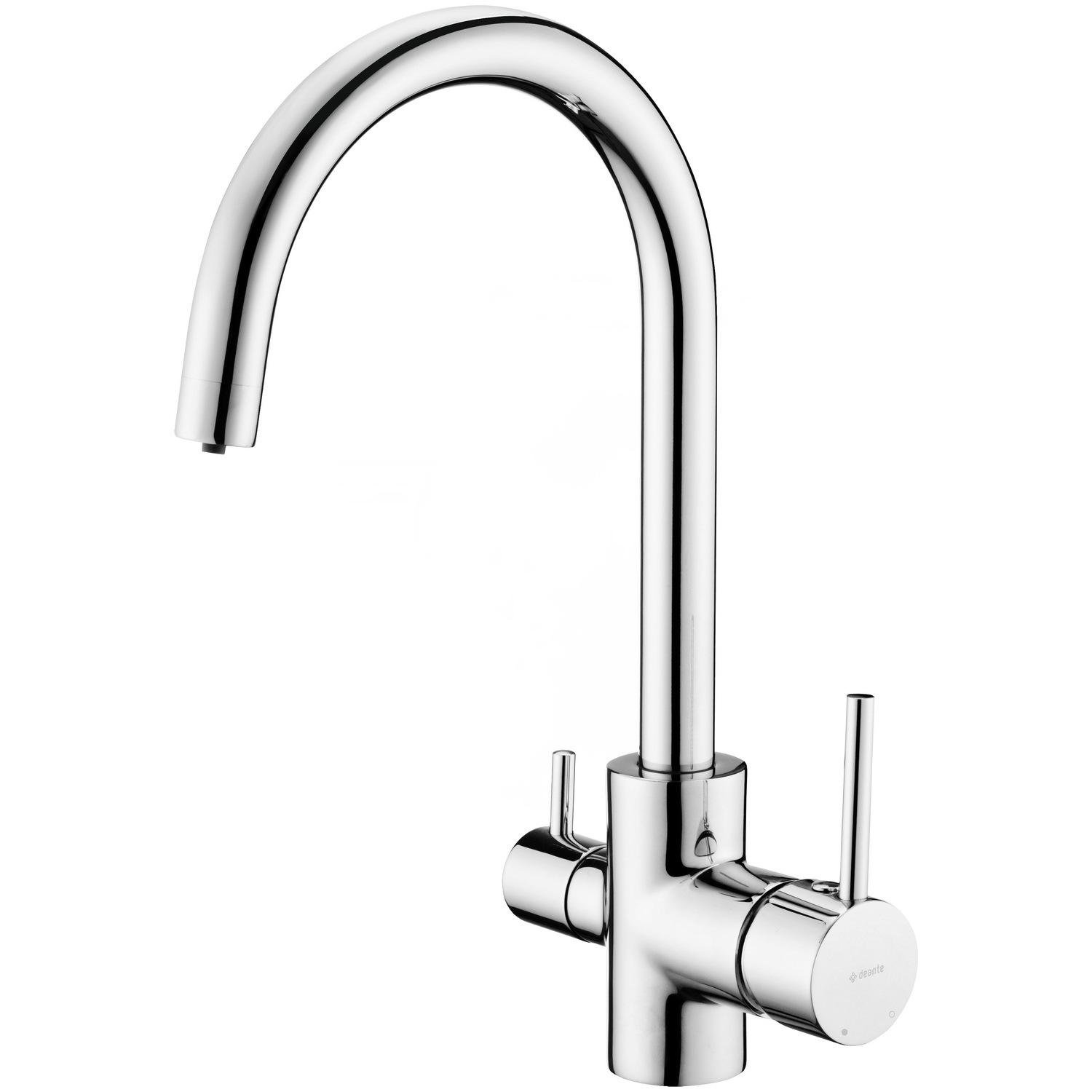 Смеситель для кухни Deante BCH_064M на две воды Хром (205334)