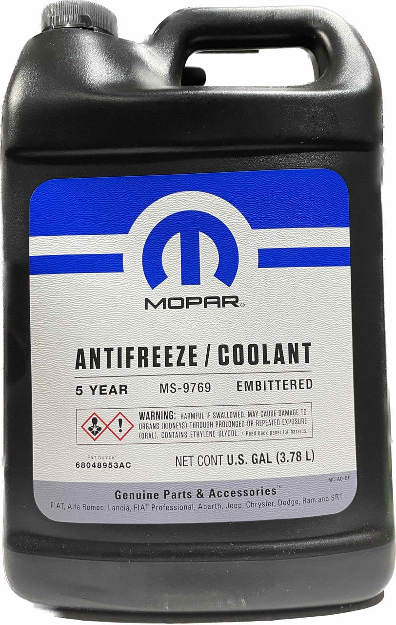 Антифриз Mopar Antifreeze Coolant MS-9769 3,785 л Orange (68048953AC)