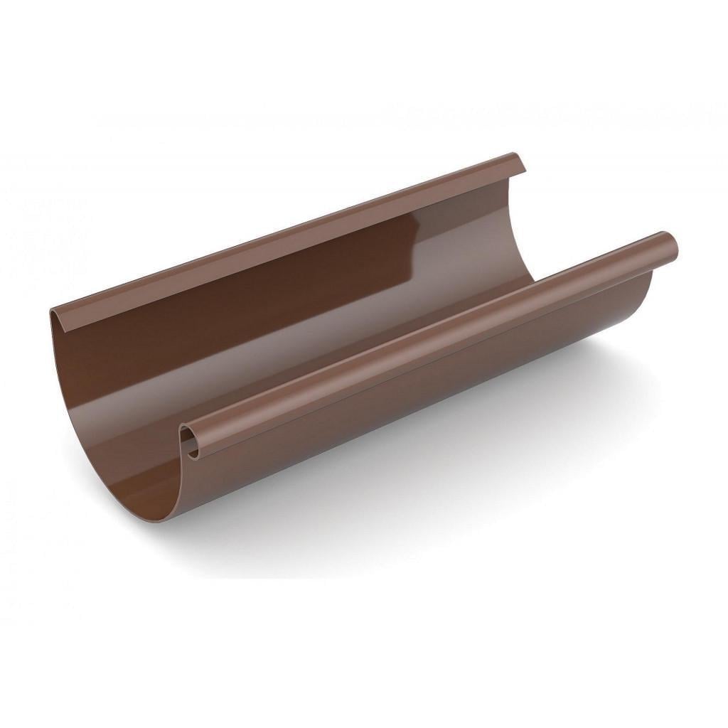 Желоб BRYZA водосточный 125 мм Коричневый (8017)
