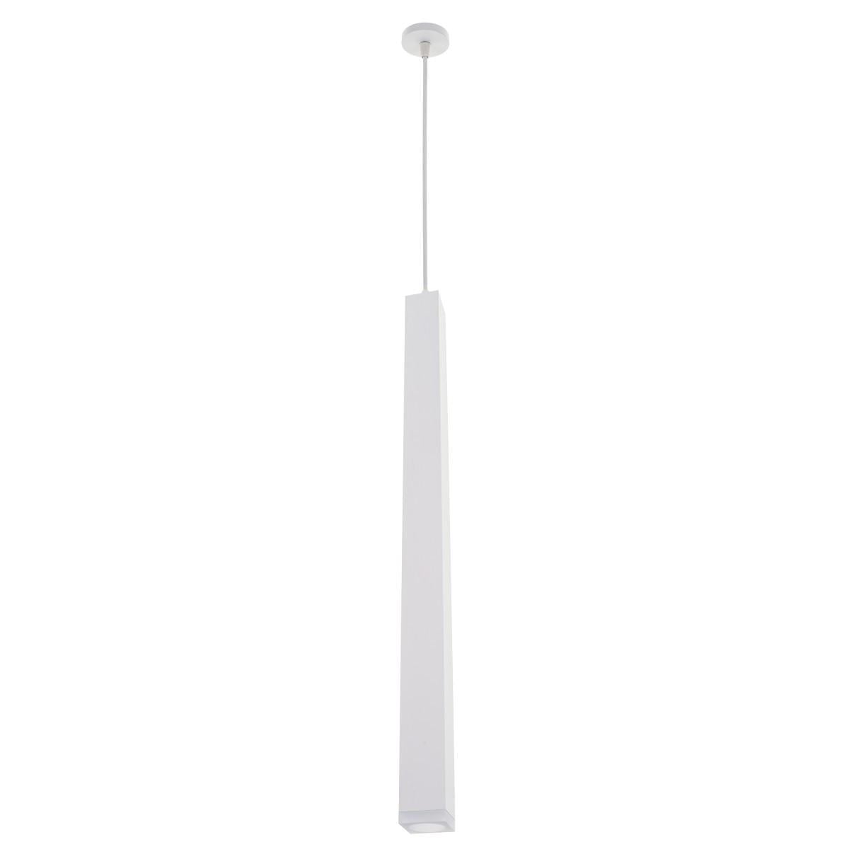 Люстра подвесная тубус Brille LED 10W NW WH AL-707S/1 23-702