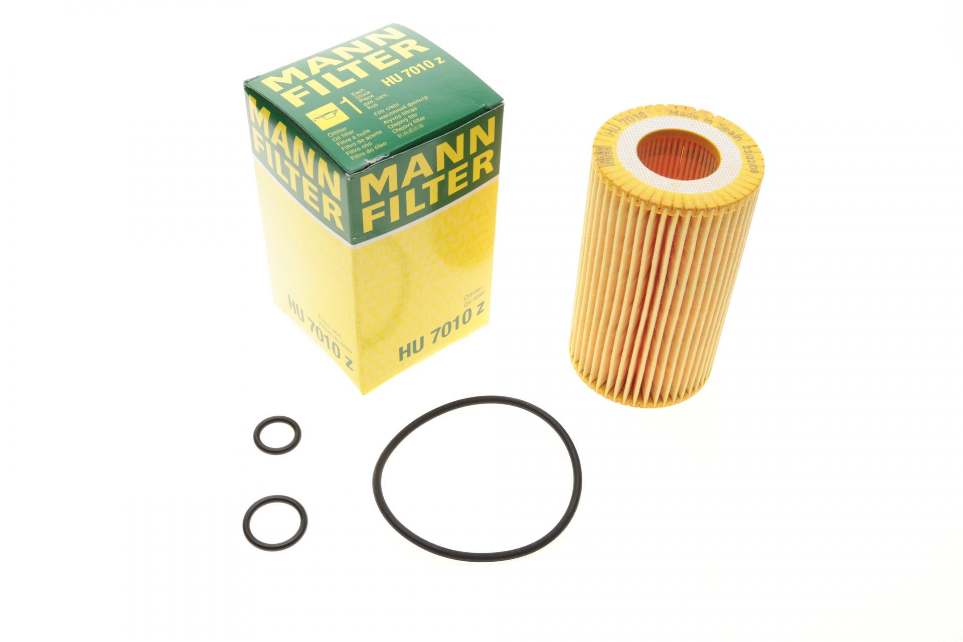Фильтр масляный Mann-Filter для MB Vito W447 OM651 (HU 7010 Z)