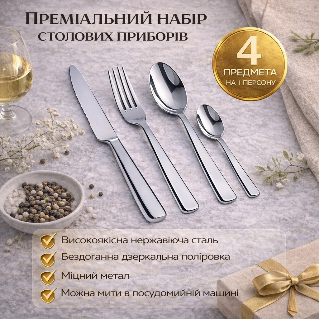 osaruさん専用　SMEG カトラリーセット　4セット ᐉ Набор столовых приборов SMEG Dinner Cutlery из нержавеющей