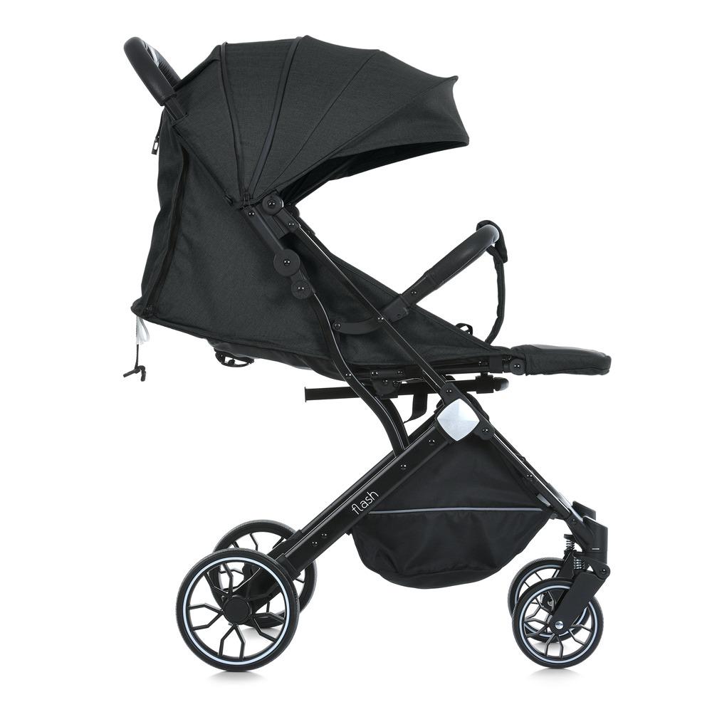 Коляска детская Bambi FLASH Almost Black с рождения до 4 лет (M 5727-1) - фото 8 Коляска детская Bambi FLASH Almost Black с рождения до 4 лет (M 5727-1) - фото 8