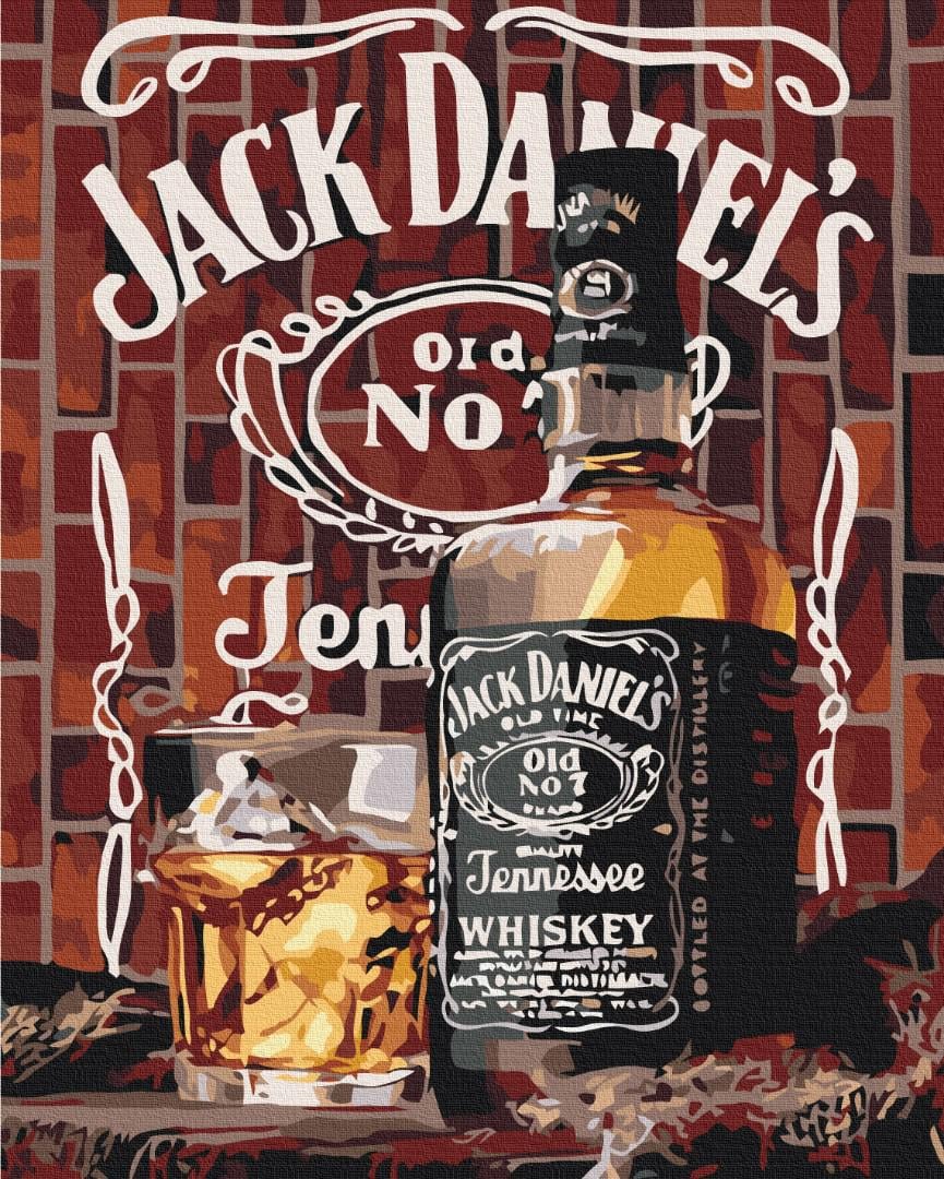 Картина по номерам Brushme Американский виски 48x60 см (BS52387L) Картина по номерам Brushme Американский виски 48x60 см (BS52387L)