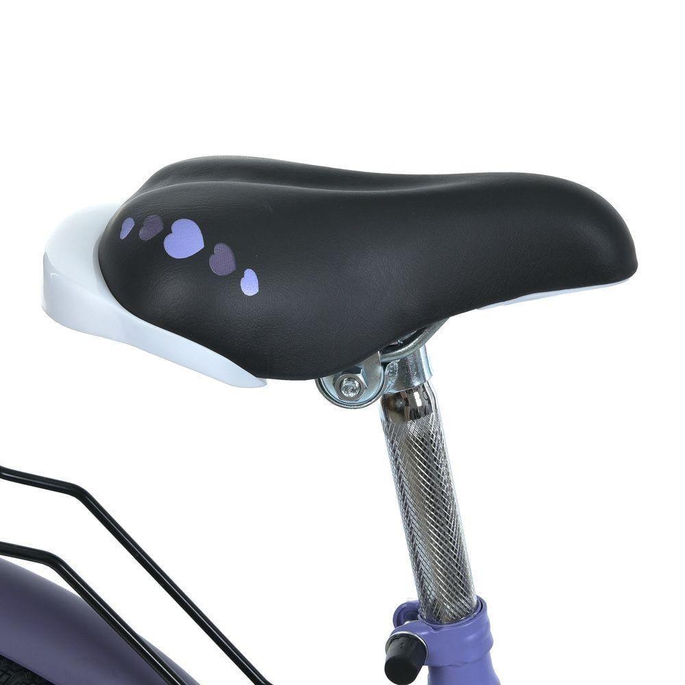 Велосипед для дівчинки PROF1 Princess 20" з багажником Бузковий - фото 5 Велосипед для дівчинки PROF1 Princess 20" з багажником Бузковий - фото 5