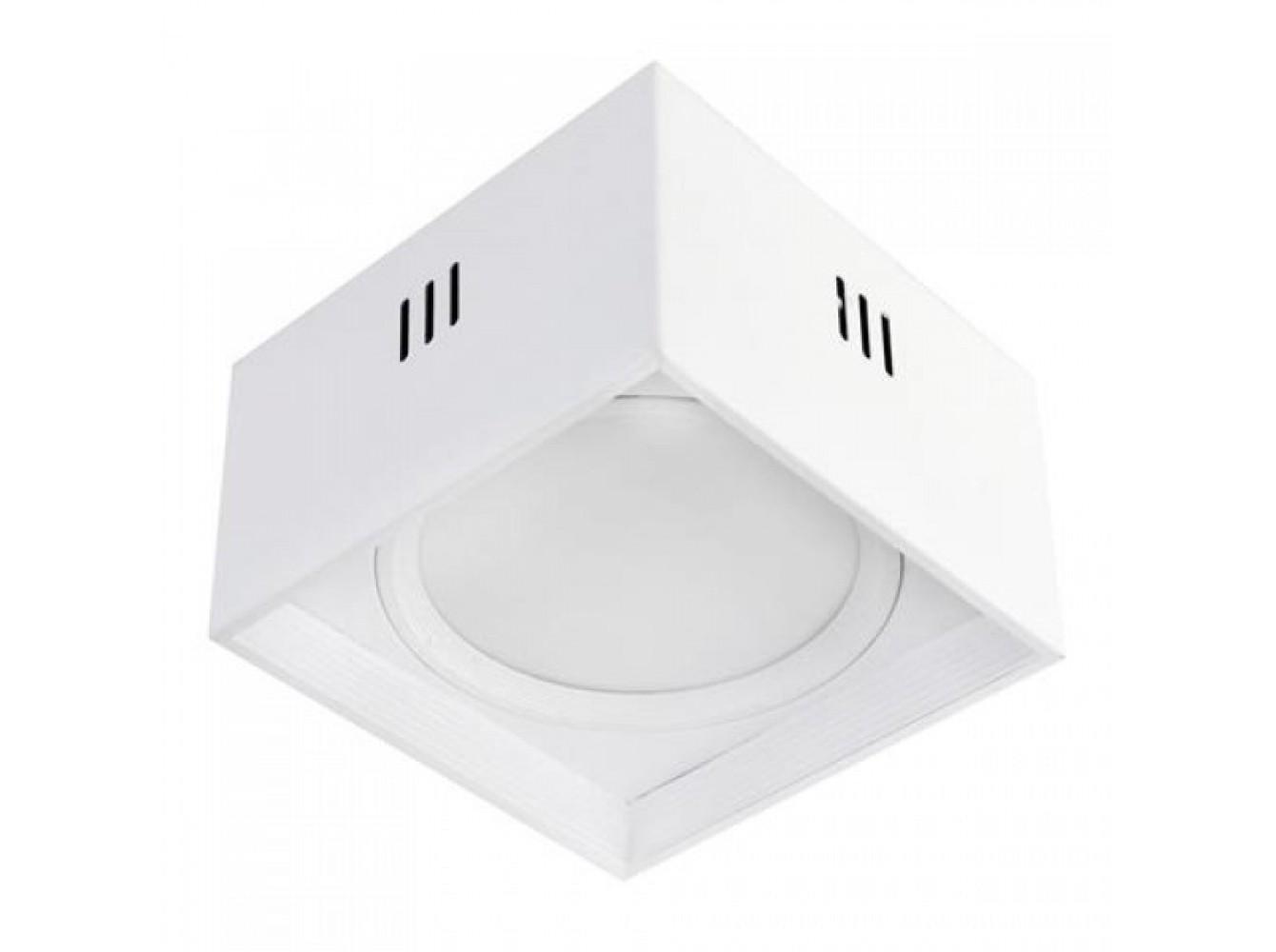 LED-светильник накладной квадратный 15W 4200K 1050 Lm 185-264V 182х120 мм Белый (SANDRA-SQ15/27551298)