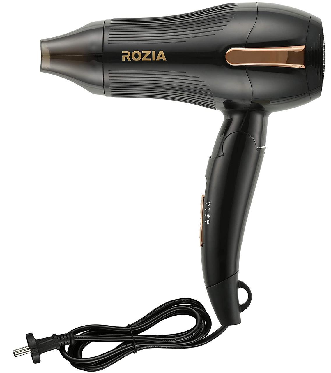 Дорожный фен Rozia HC-8170 1200W со складной ручкой Черный (009015)