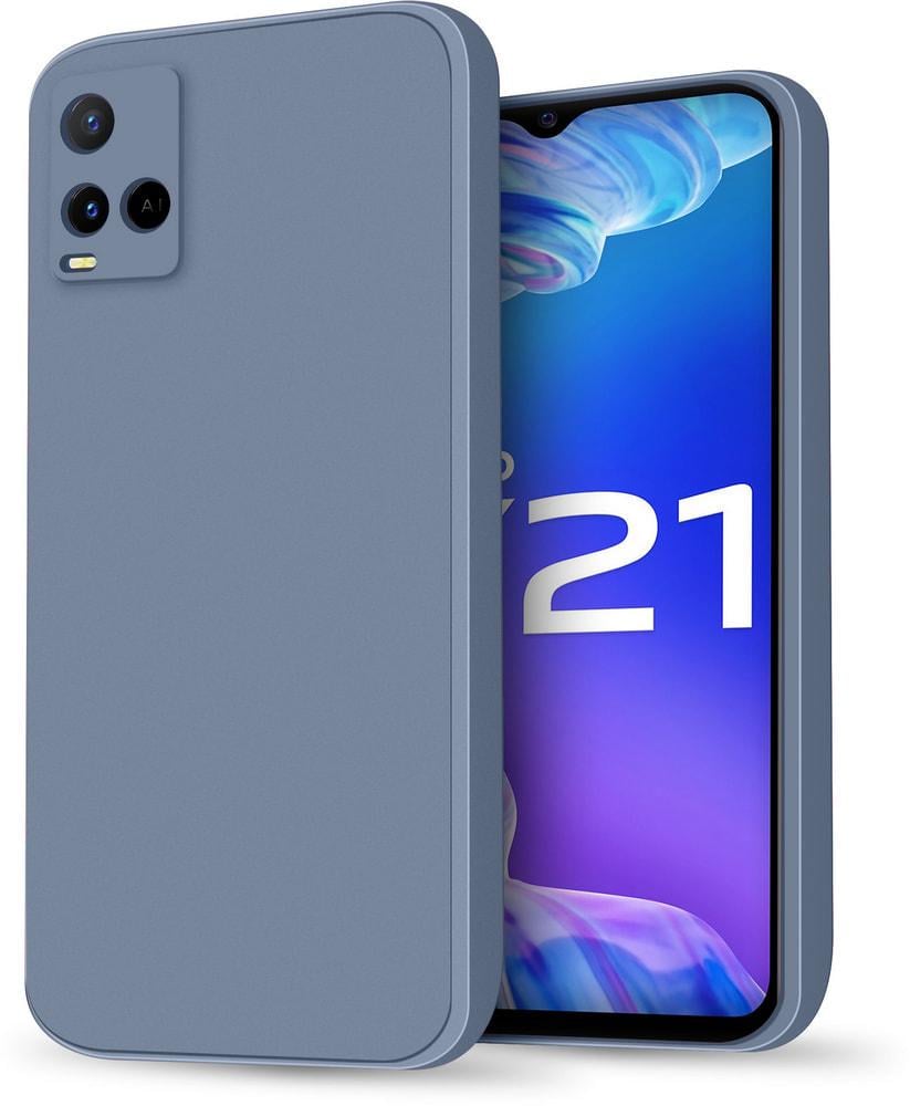 Силіконовий чохол HardCorner для Vivo Y21 Gray Blue (29991-6D)