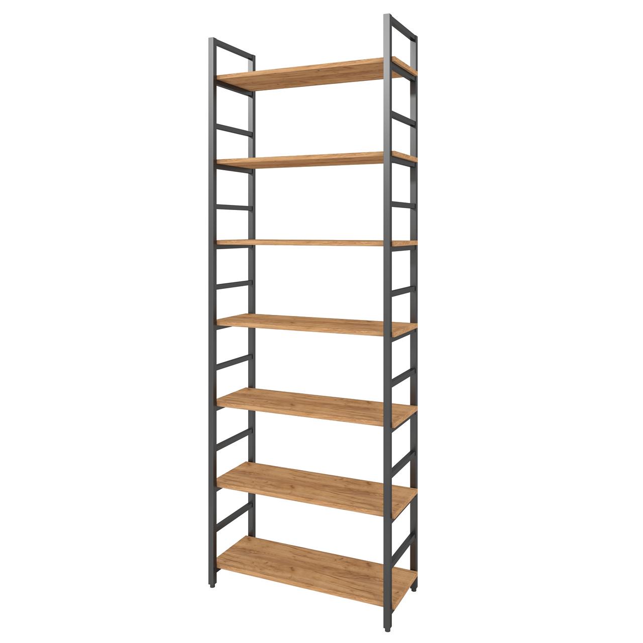 Стеллаж металлический Loft Details M-230b-2 Дуб крафт золотой