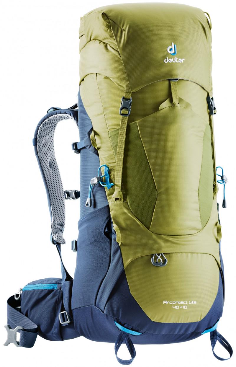 Рюкзак Deuter Aircontact Lite 40+10 (Old) Moss-Navy (1052-3340118 2313)