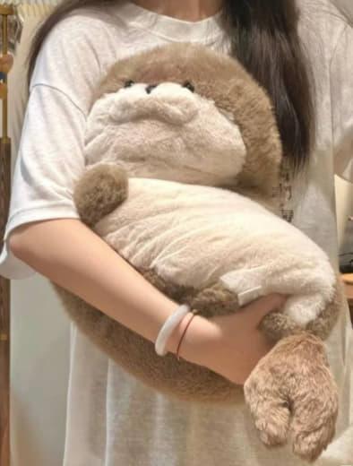 Мягкая игрушка обнимашка Морской лев 40 см (2644923860) - фото 4 Мягкая игрушка обнимашка Морской лев 40 см (2644923860) - фото 4