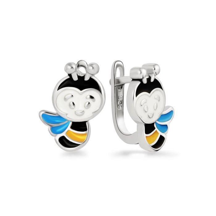 Серьги серебряные Honey Bee 925° (549981666)