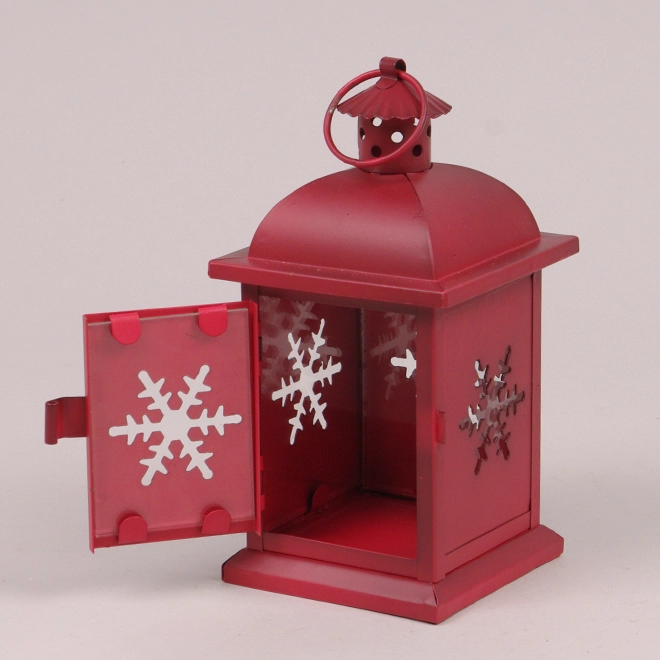 Фонарь металлический новогодний WB1158-SN Красный (45540) - фото 2 Фонарь металлический новогодний WB1158-SN Красный (45540) - фото 2