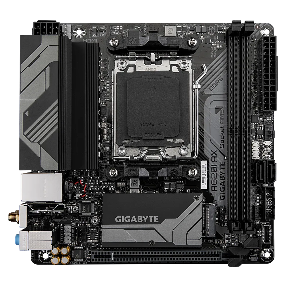 Материнська плата Gigabyte A620I AX (12430080)