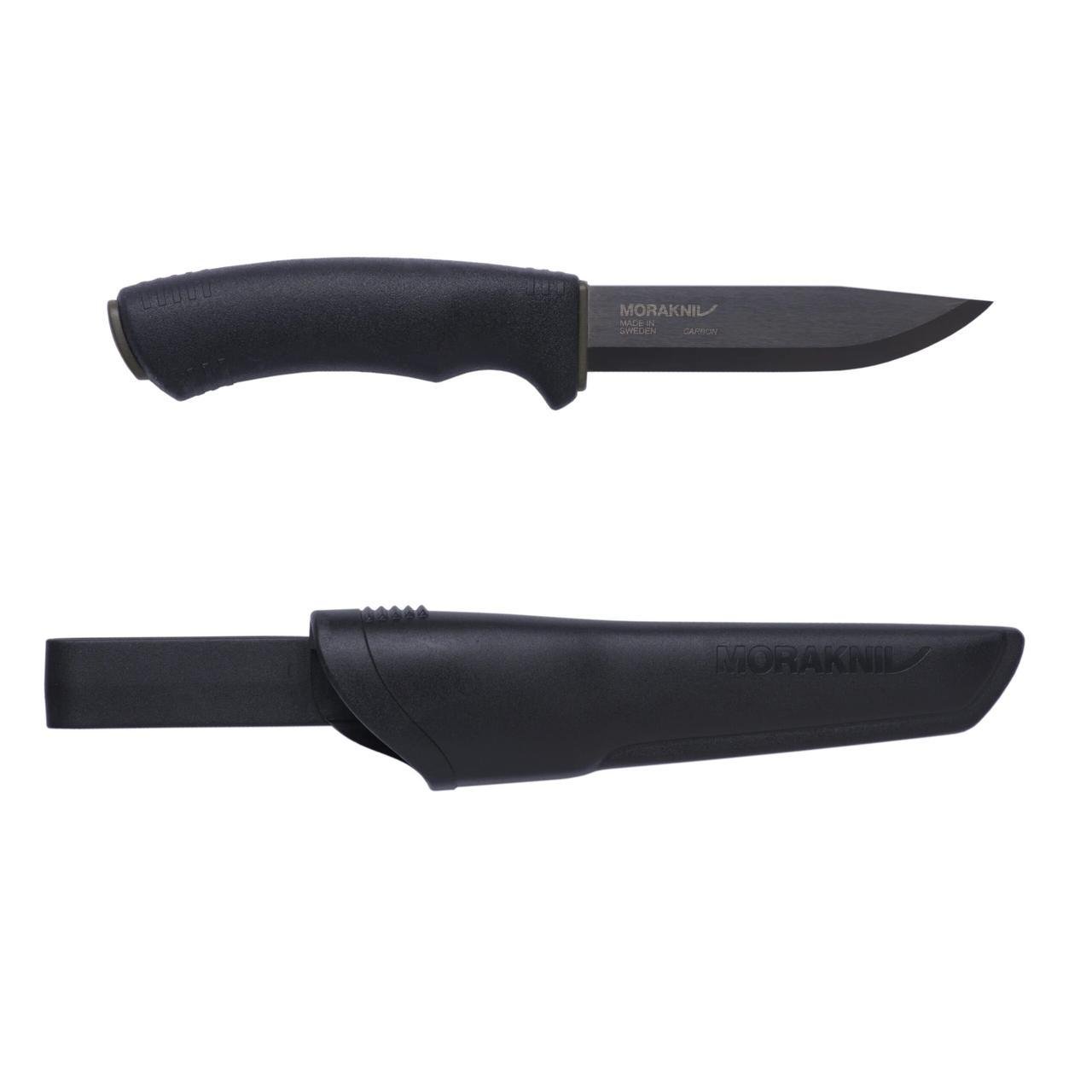 Туристический нож Morakniv Bushcraft BlackBlade 109 мм Черный (2275754451)