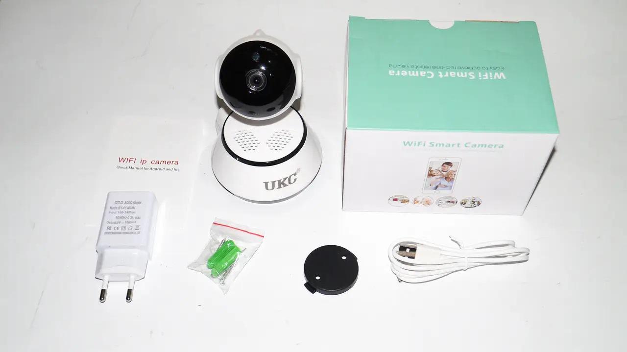 Камера відеоспостереження IP UKC WIFI Smart Camera N701 для телефону з регулюванням (2079257954) - фото 4