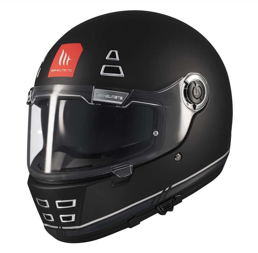 Мотошлем MT HELMETS Jarama SV Solid B2 L Matt Black (38336)