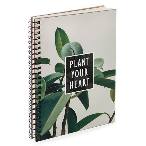 Скетчбук Plant your heart 14,7x21 см (BDP_TRO019)
