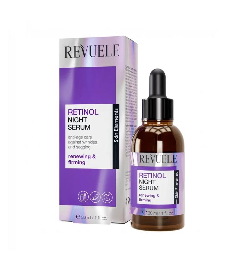 Сыворотка для лица Revuele Retinol увлажняющая ночная 30 мл (5060565106277) - фото 2