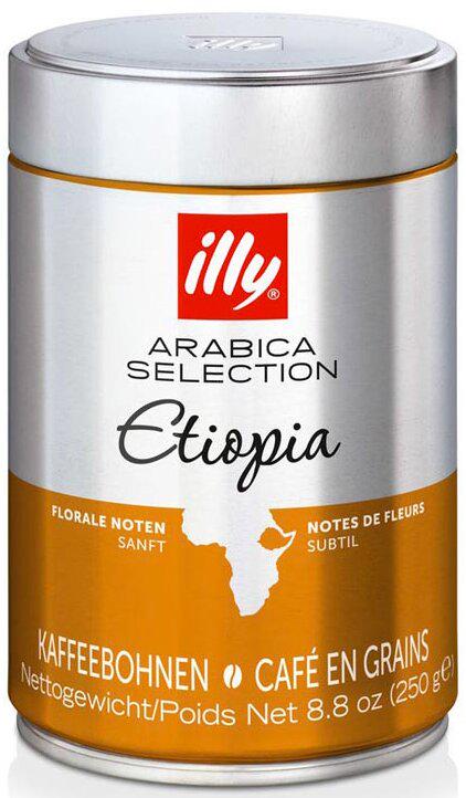 Кофе в зернах illy Ethiopia с/б 250 г (11626)