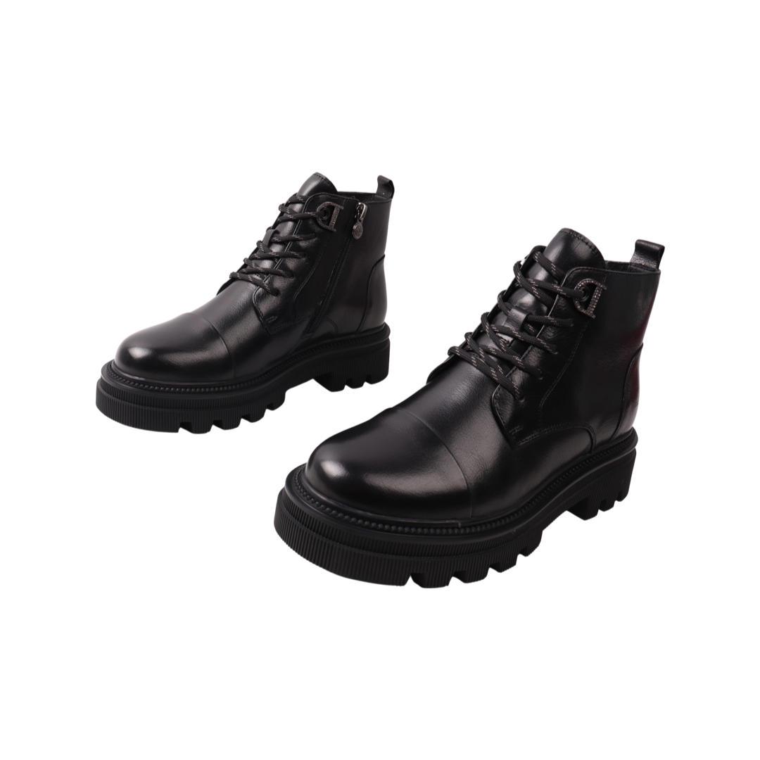 Ботинки женские Anemone из кожи р. 36 Черный (187-22ZHC)