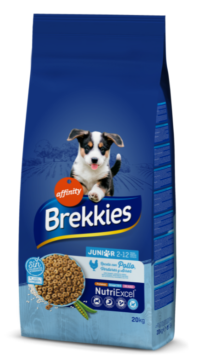 Корм для собак сухой Brekkies Dog Junior 20 кг