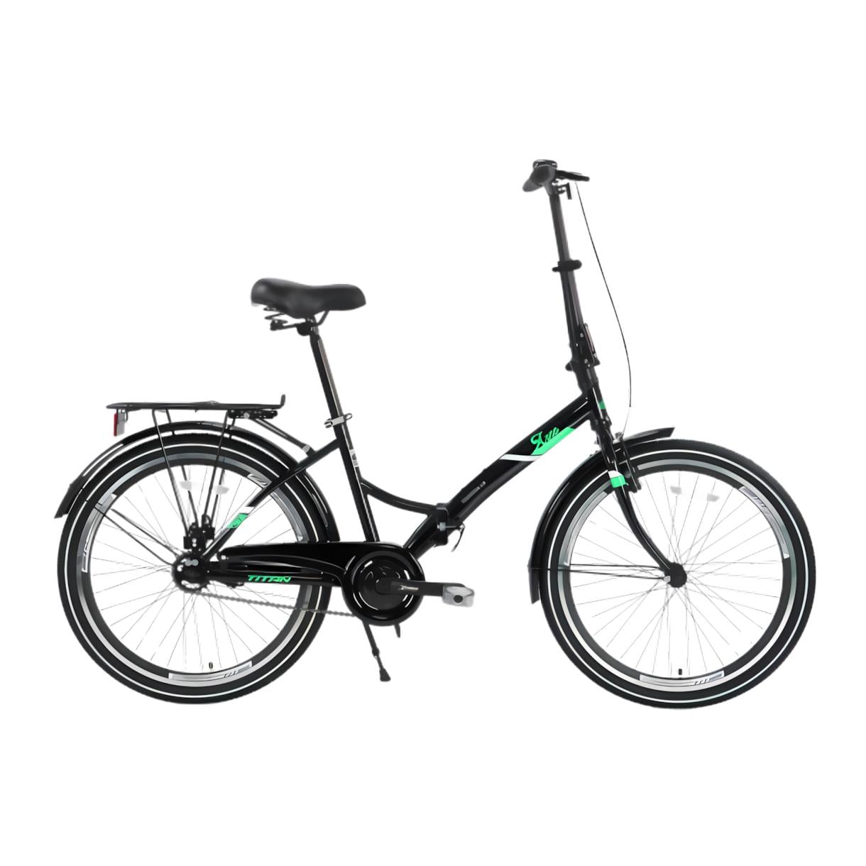 Велосипед TITAN Arno 24" 13" Чорний (391) Велосипед TITAN Arno 24" 13" Чорний (391)