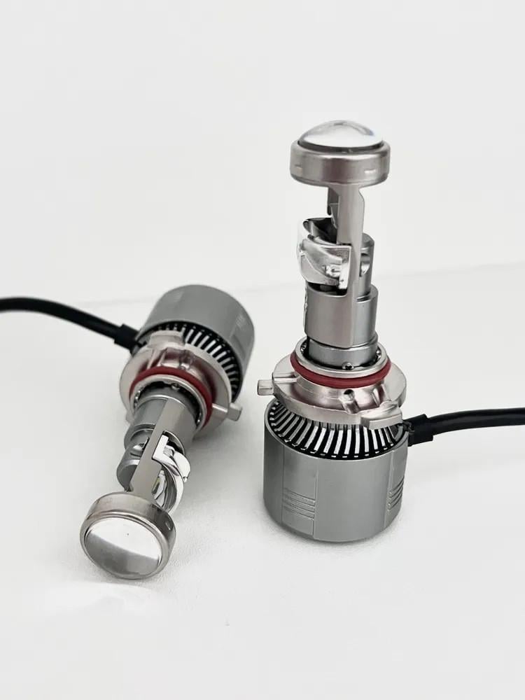 Комплект ламп для авто LED HB4 с мини-линзой 45 Вт 2 шт. (S74WI)