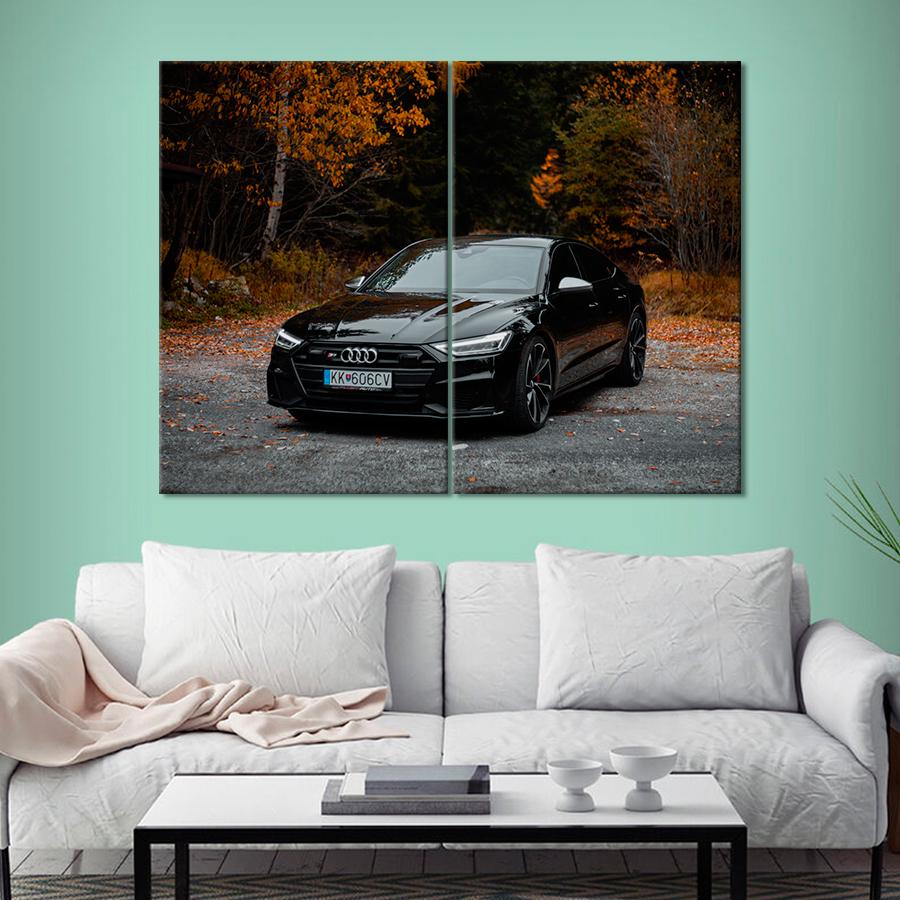 Картина Автомобиль Стильное авто Audi S7 Sportback Quattro 111x81 см (A1204-2)