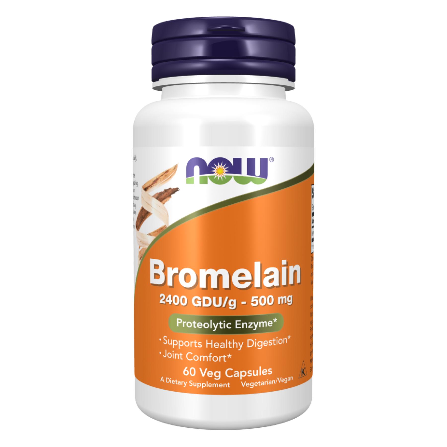 Натуральная добавка Bromelain 500 mg 60 vcaps (2022-10-2607)