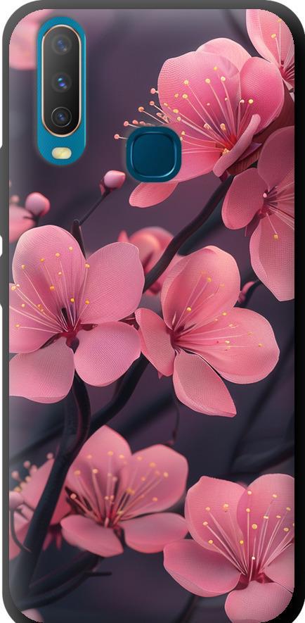 Чехол на Vivo Y17 Пурпурная сакура (6075b-1447-42517)