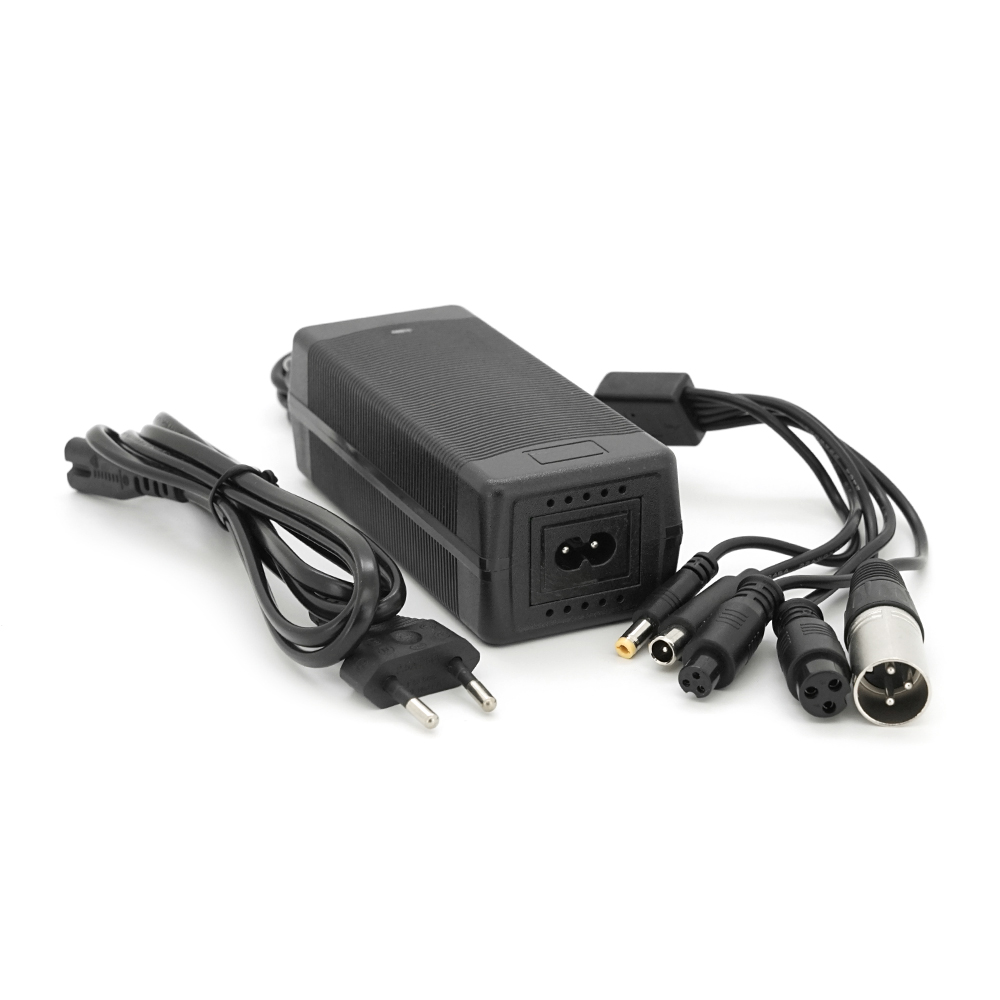 Зарядное устройство VOLTRONIC для аккумуляторов Li-ion 36V 10S 2A LED индикация для электровелосипедов для электромобилей (37816)