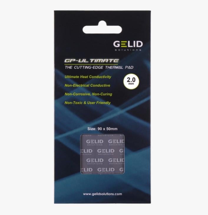 Термопрокладка Gelid Solutions GP-Ultimate 15w/mk TP-GP04-D 90х50х2 мм (1897596743)