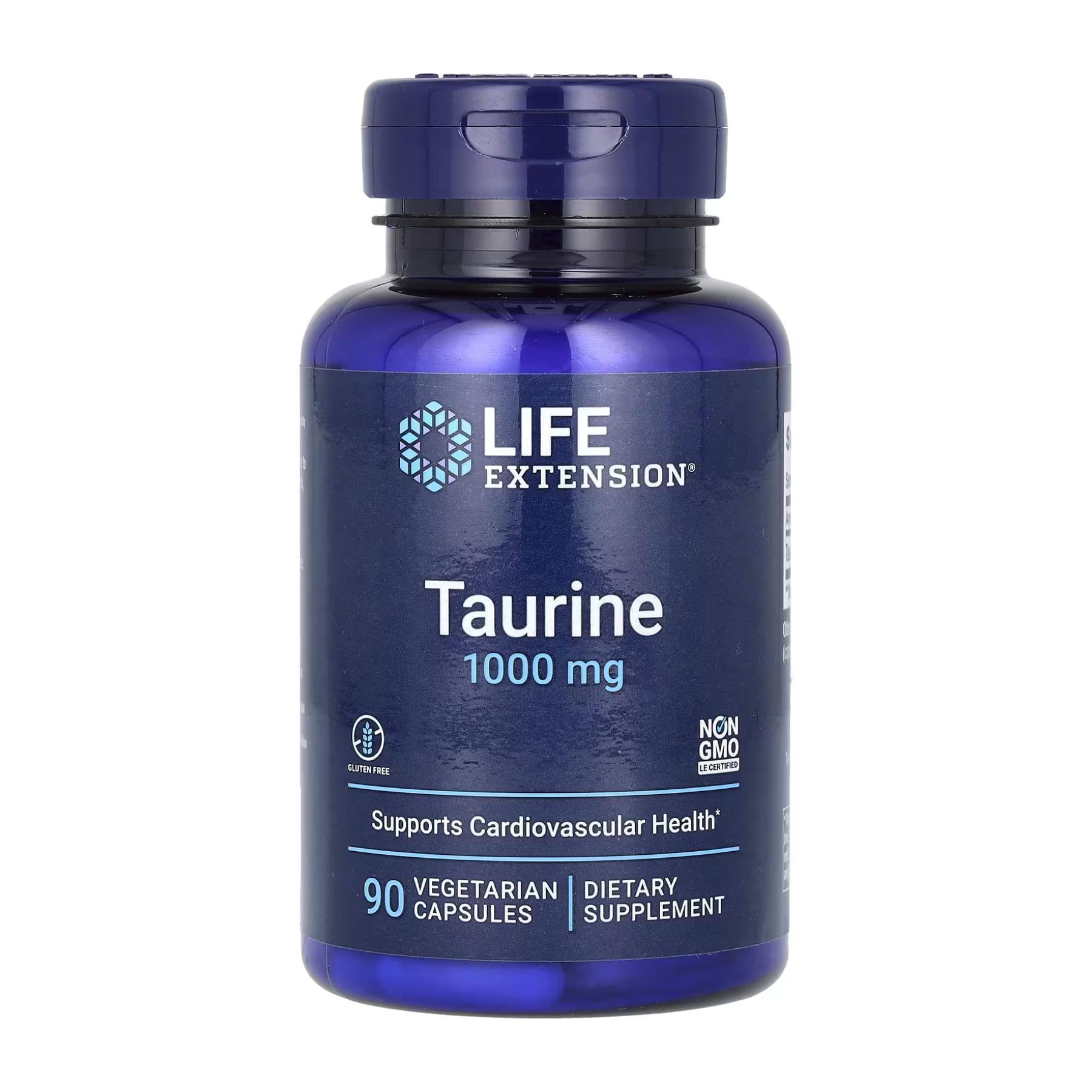 Натуральная добавка Taurine 1000 mg 90 vcaps (2022-10-1918)