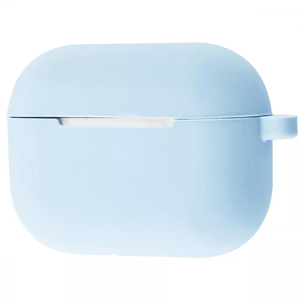 Чехол Silicone Case New для наушников AirPods Pro с карабином Lilac Cream (e5f39d97)