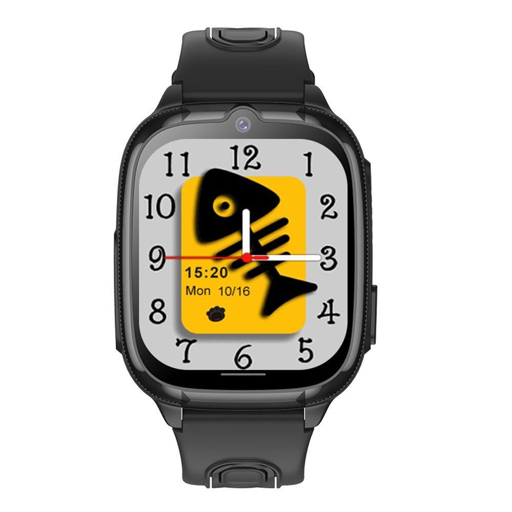 Смарт-годинник дитячий Lemfo D53 з GPS камерою 3 Мп SIM-картою і 4G відеодзвінком функцією з прослушкою Чорний - фото 2